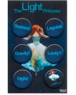 Tori Amos The Light Princess Button Pack New Merch