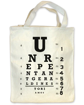 Tori Amos Unrepentant Geraldines Tote Bag