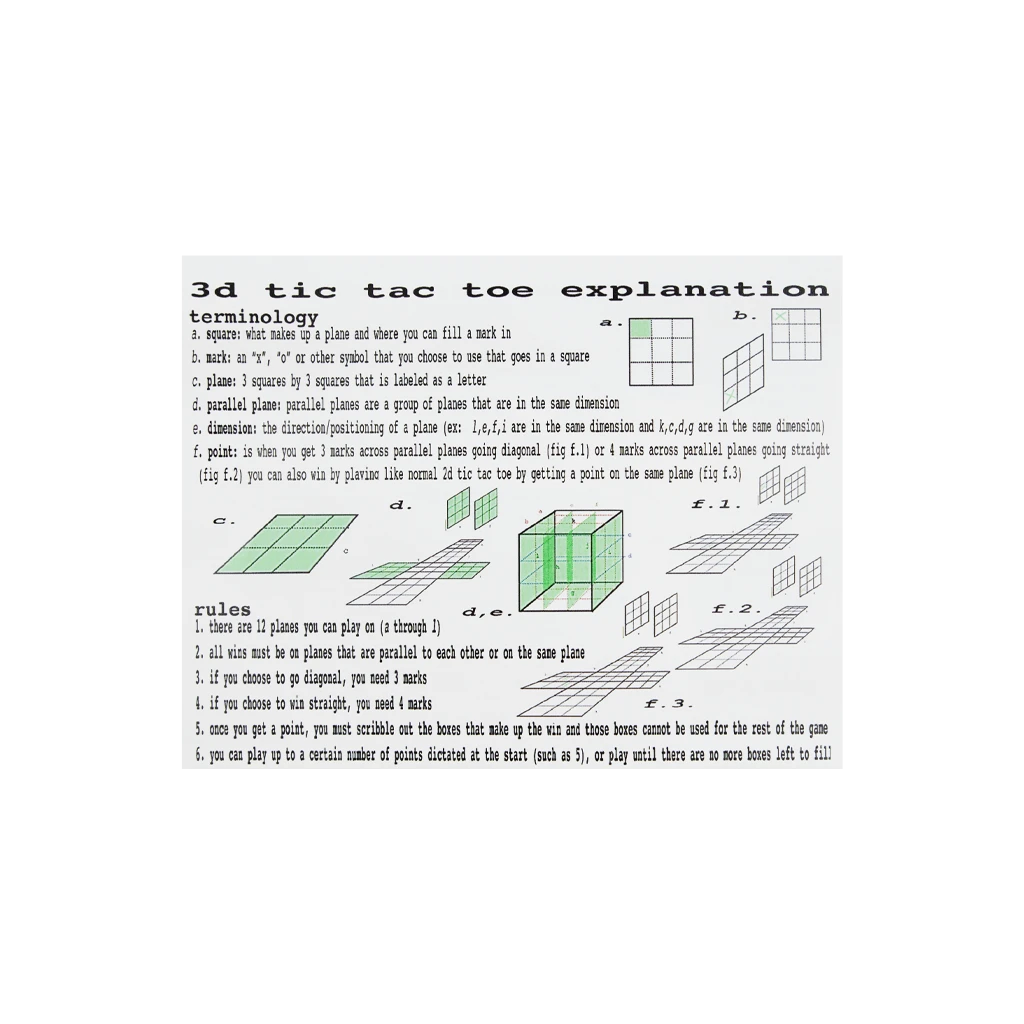A2B2 New Merch 3d Tic Tac Toe