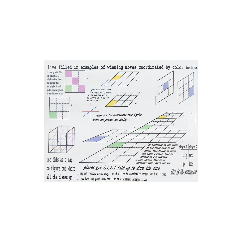 A2B2 New Merch 3d Tic Tac Toe