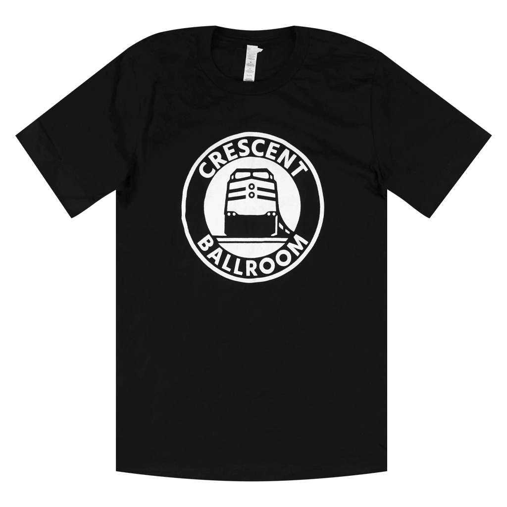 Crescent Ballroom New Merch Train Black T-Shirt