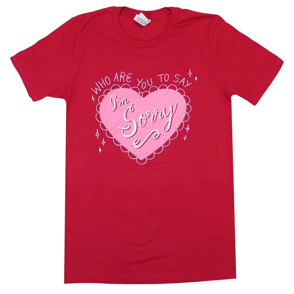 Diet Cig Who Are You? Red T-Shirt New Merch