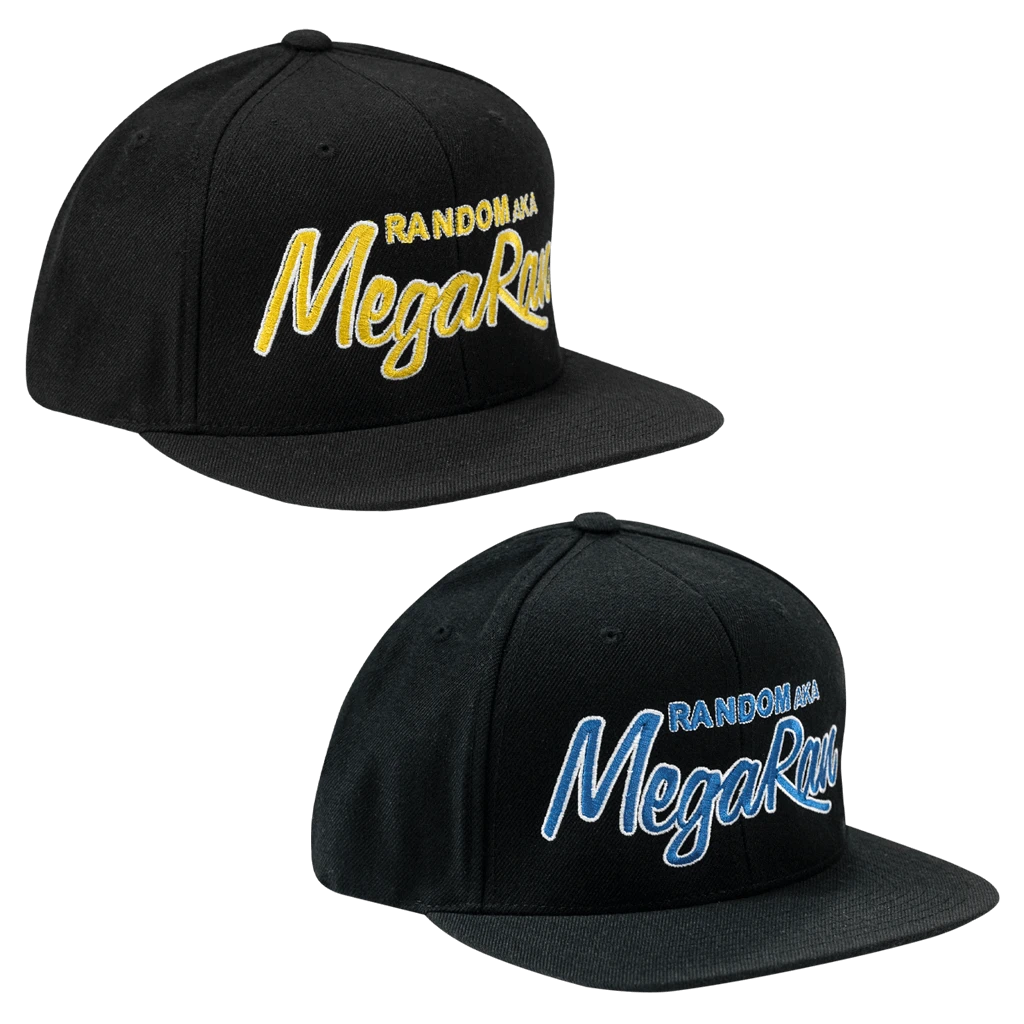New Merch Random AKA Mega Ran Snapback Hats